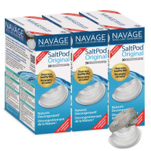 Navage SaltPod Paket 3 x 30-Pack (90 SaltPods) - Endast Refiller