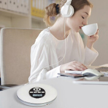 Round Style Portable -cd Player Headphone Hifi Music Reproductor -cd Walkman