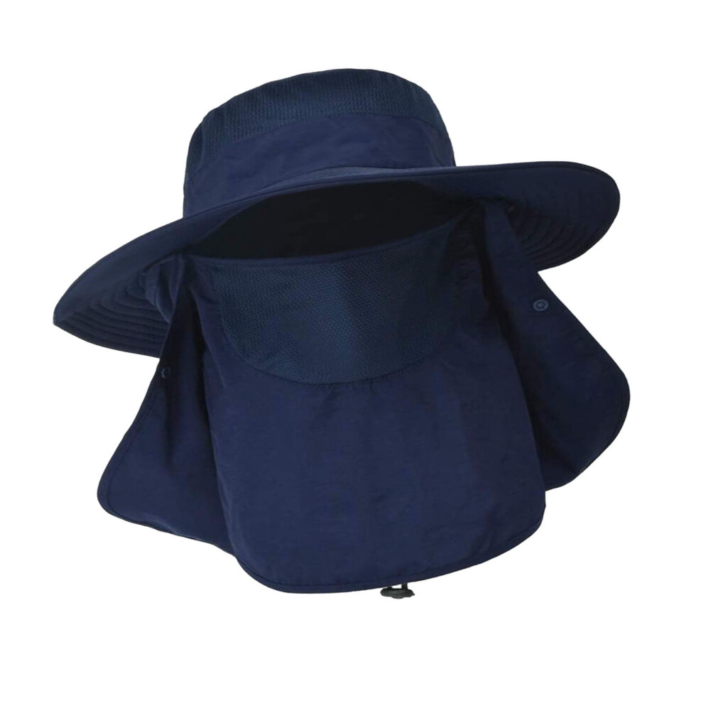 Sun Protection Hat With Neck Flap 7293282010710