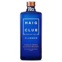 Haig Club Clubman Single Grain Scotch Whisky | 40% vol | 70cl |