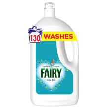 Fairy Non Bio Washing Liquid Laundry Detergent, 130 Washes 4.03l, Voted No1 for Sensitive Skin