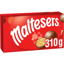 Maltesers Chocolate Bulk Gift Box, Milk Chocolate & Honeycomb, 310g, with Light & Crispy Malt Centre, Ideal for Gifting, Movie Night Sharing & Partie