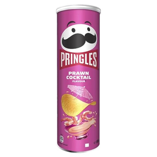 Pringles Pringles Prawn Cocktail Flavour Crisps 185g (Packaging may vary)