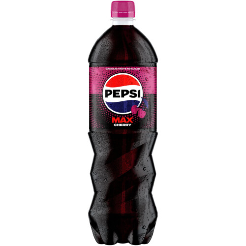 Pepsi Pepsi Max Cherry Zero Sugar Cola Bottle 1.25l