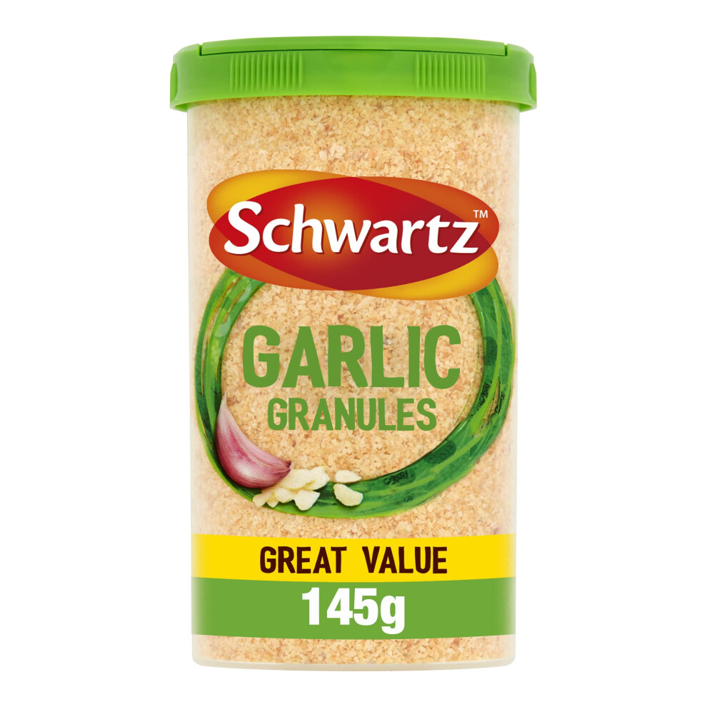 Schwartz Garlic Granules Drum 145 G | Ground From Whole Dried Cloves