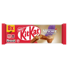 KitKat 2 Finger Nescafé Mocha Chocolate Biscuit Bars – 8 Pack (8 x