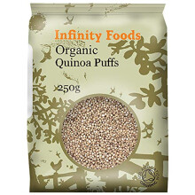 Infinity Foods Organic Quinoa Puffs - Puffed Quinoa