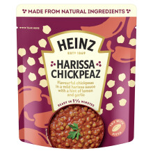 HEINZ Harissa Chickpeas with Peppers and Garlic - Meal for One, Made