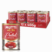 Mutti - Pelati Peeled Tomatoes, 400g, (Pack of