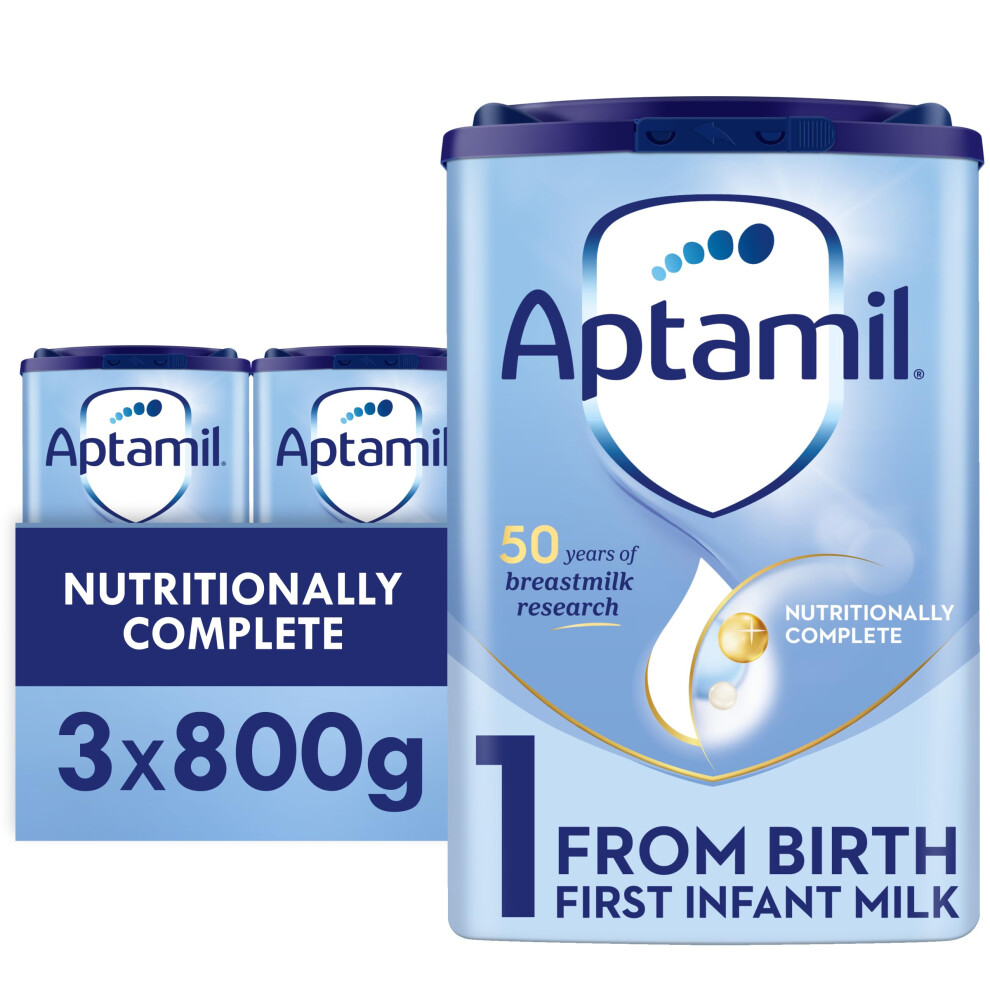 Photos - Baby Food Aptamil 1 First Infant Baby Milk Formula Pack of 3 x