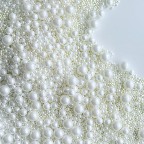 White Pearl Sprinkles (Mix, 40
