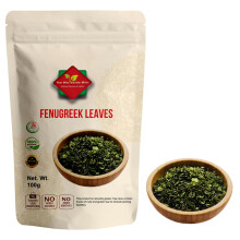 Fenugreek Leaves (100g/3.52oz) | Kasuri Methi | Dry Fenugreek Leaves