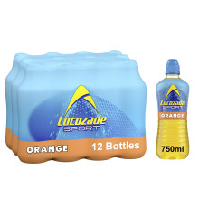 Lucozade Sport Isotonic Drink Orange Flavour with Sugars and Sweetener - 750ml |