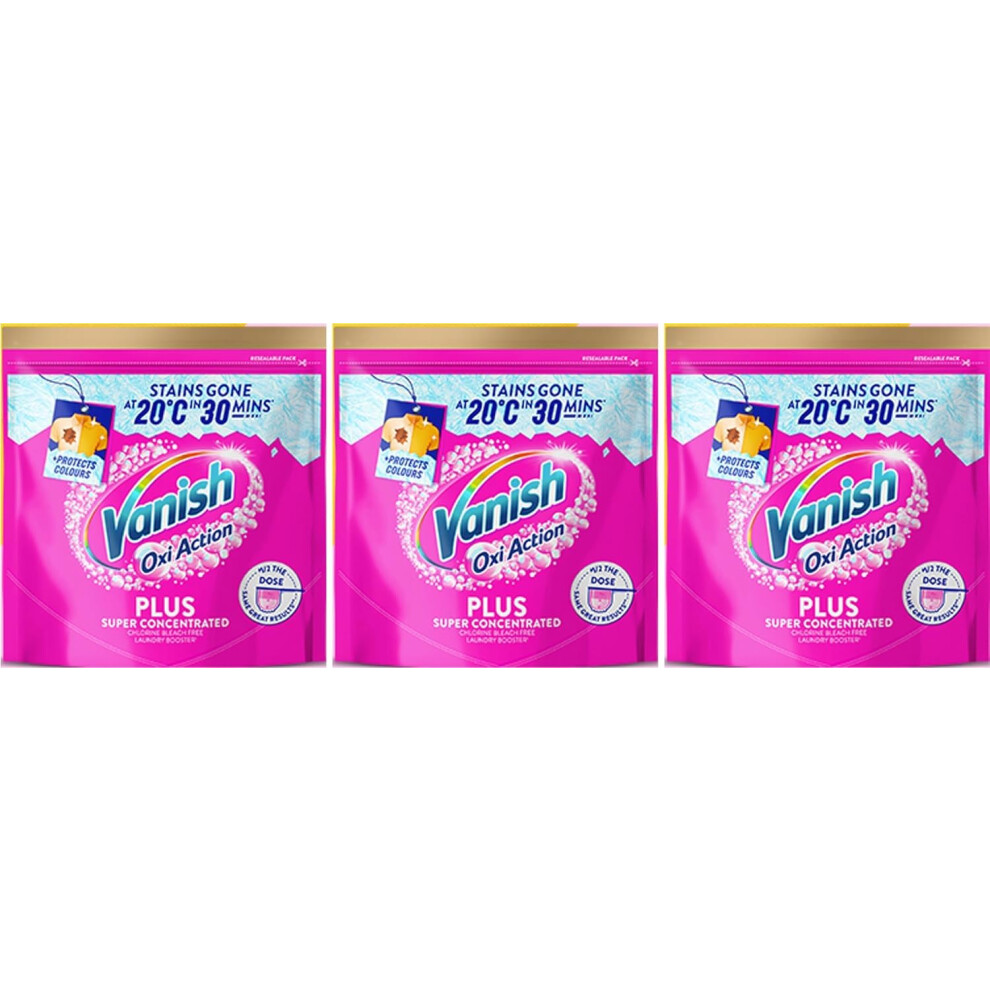 Vanish Gold Oxi Action Plus, Super Concentrated Stain Remover &