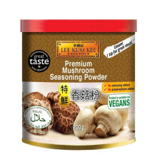 Lee Kum Kee Premium Mushroom Seasoning Powder, Vegan, Halal, 200g Pack of 1