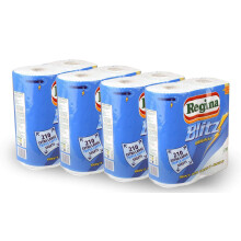 24 Rolls Of Regina Blitz 3ply Kitchen Roll Paper Towels - 70 sheets
