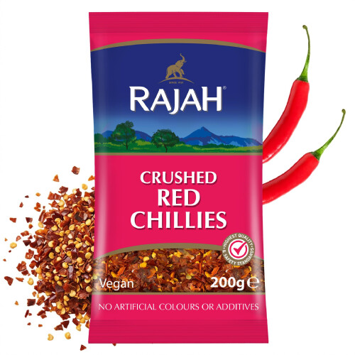 Rajah Crushed Red Chillies,