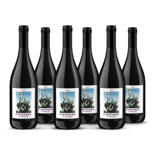 by Amazon South African Pinotage, Red Wine, 75cl, Case of