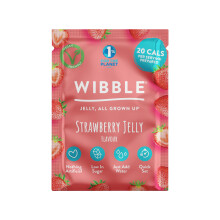 Wibble Jelly Crystals, Strawberry Natural Jelly Powders, Quick Set,