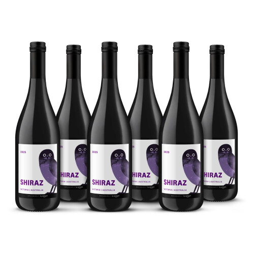 by Amazon Australian Shiraz, Red Wine, 75cl, Case of