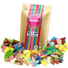 Rubydoobys Vegan Sweets Pouch - Huge Variety of Quality Vegan and