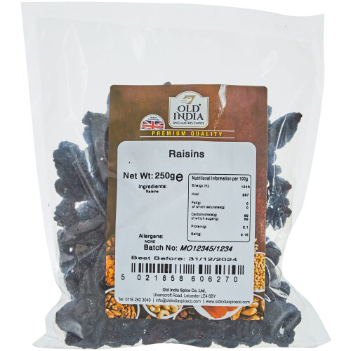 Old India Raisins