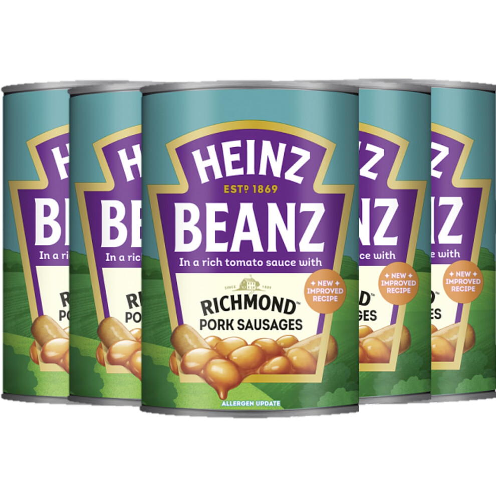 Heinz Baked Beans & Richmond Pork Sausages 6 X