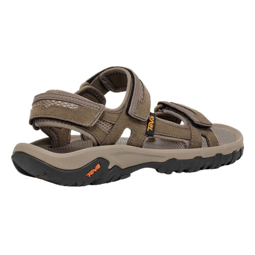 Teva (8 UK, Brown) Teva Mens Walking Flat Sandals 1