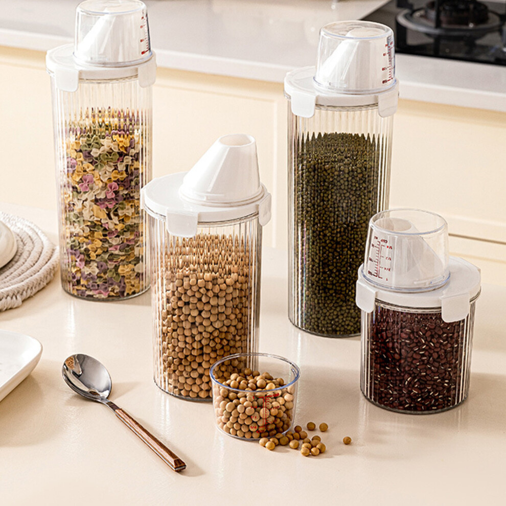 Kitchen Storage Canister With Tight Lid For Preserving Dry Goods Long Time M 7755000628572