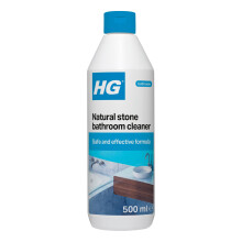 HG Natural Stone Bathroom Cleaner, Bath & Shower Cleaner for Tiles, Highly Concentrated For Tiled Wall & Bathroom Floor, Limescale Remover & Soap Scu