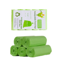 RTBQJ-AT 100% Biodegradable Bin Liners, 20L 100 Bags Biodegradable