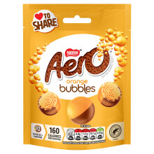 Aero Bubbles Orange Chocolate Share Bag