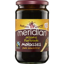 Meridian Organic and Fairtrade Pure Blackstrap Molasses 600g (Pack of