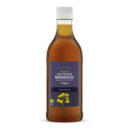 by Amazon Our Selection Organic Cold Pressed Rapeseed Oil, 1L