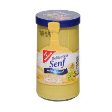 German Gut & Günstig Delicatessen Mustard medium hot - 1 x 250