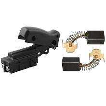Miter Saw Trigger Power Replacement for DW712 DW715 DW716 DW717 DW718 DWS780, with 2xCarbon Brush