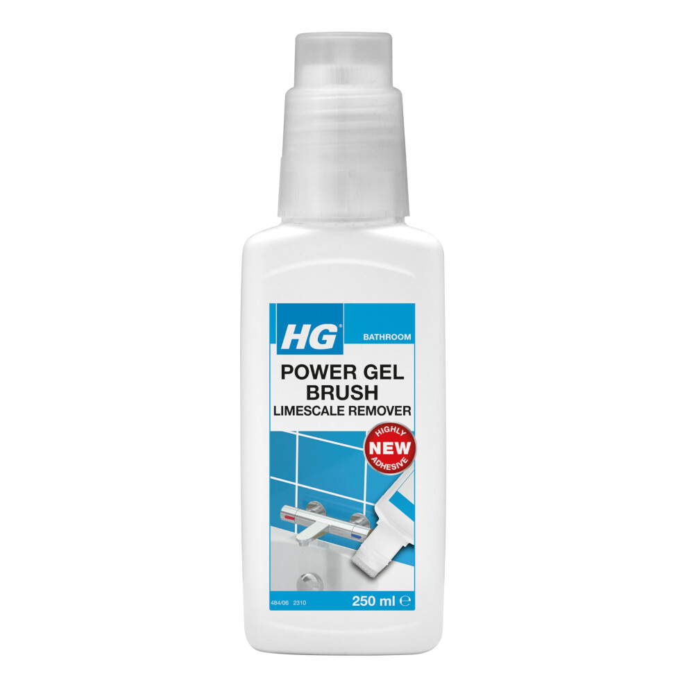 Hg Power Gel Brush Limescale Remover, Limescale Cleaner & Descaler,