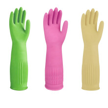 FUSHI&MON Washing Up Gloves, 3 Pack Durable Cleaning Gloves with