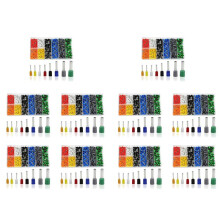 8000 PCS Ferrules Kit, Wire Ferrules Crimp Connector, Insulated Cord Pin End Terminal AWG 22-10 Kit with Case