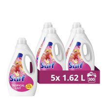 Surf Tropical Lily Laundry Washing Liquid 300 washes with a joy-infused fragranc