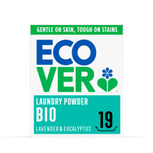 Ecover Bio Laundry Detergent Powder, Laundry Washing Detergent, Fresh Lavender a