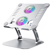 Coussin de Refroidissement pour Ordinateur Portable avec Support Rotatif et Réglable en Alliage D'Aluminium pour Toutes les Tablettes