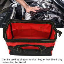 Waterproof Wide Mouth Tool Bag 16in Heavy Duty