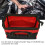 Red 16in Tool Storage Bag Wide Mouth Portable 6
