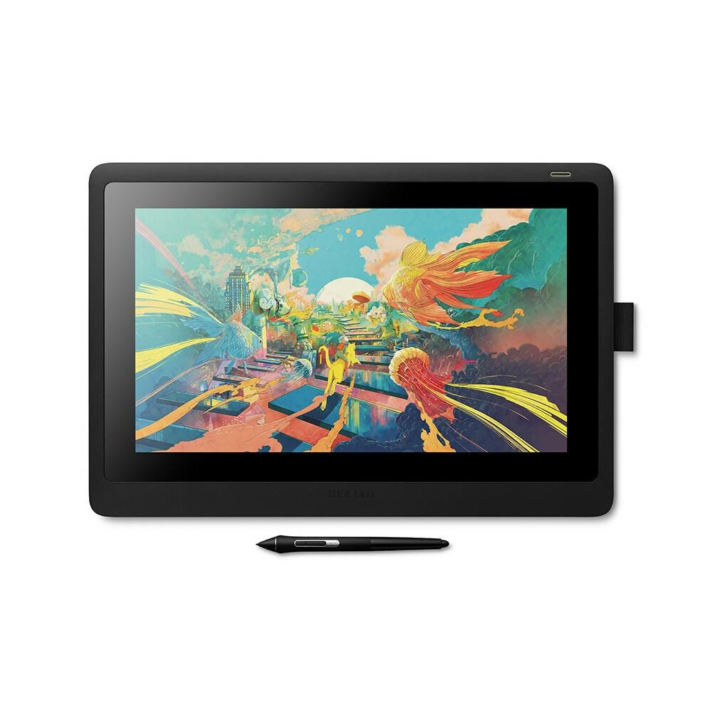 Wacom 15.6" 1920X1080 Ips 5080Lpi 1000:1 210 Cd/M2 25Ms 72% Ntsc 1.9Kg Pro Pen 2