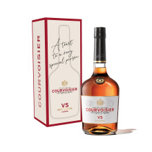 Courvoisier VS Cognac Brandy - A Toast To A Very Special Person - Gift Box, 70 c