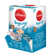 Canderel Sugarly Sticks 250g - Vegan and Keto Friendly Sugar