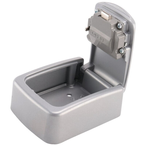 2X Key Lock Box Wall Mounted 4 Digit Combination Lock Box for House Key  Security Key Storage Lock Box
