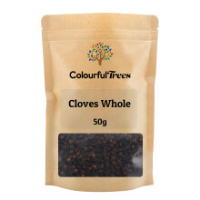 Whole Cloves 50g – Premium Grade by Colourful Trees | for Tea,