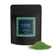 Naoki Matcha (Superior Ceremonial Blend, 30g / 1.05oz) - Authentic Japanese Matcha Green Tea Powder Ceremonial Grade from Uji, Kyoto